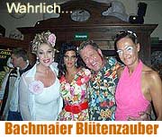 Wahrlich.... vom 28.04.2006. Bachmaier Hofbräu im Blütenzauber - gefeiert wurde das Einjährige (Foto: Daniela Böhme)